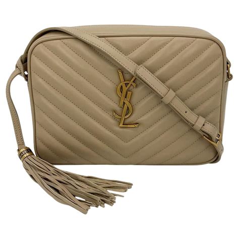 ysl lou velvet camera bag|ysl camera bag dark beige.